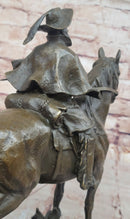 Bronze Explorer on Horseback – Historical Sculpture