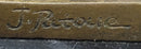 Deadlift Powerlifter Bodybuilder Bronze Trophy 8.5" x 11"