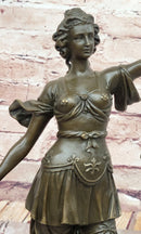 Lady Justice Bronze – Symbol of Law and Fairness on Marble Base