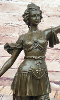Lady Justice Bronze – Symbol of Law and Fairness on Marble Base