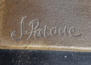 Bronze Sculpture Statue Decor Statues Girl Dance Standing on Chair by Patoue
