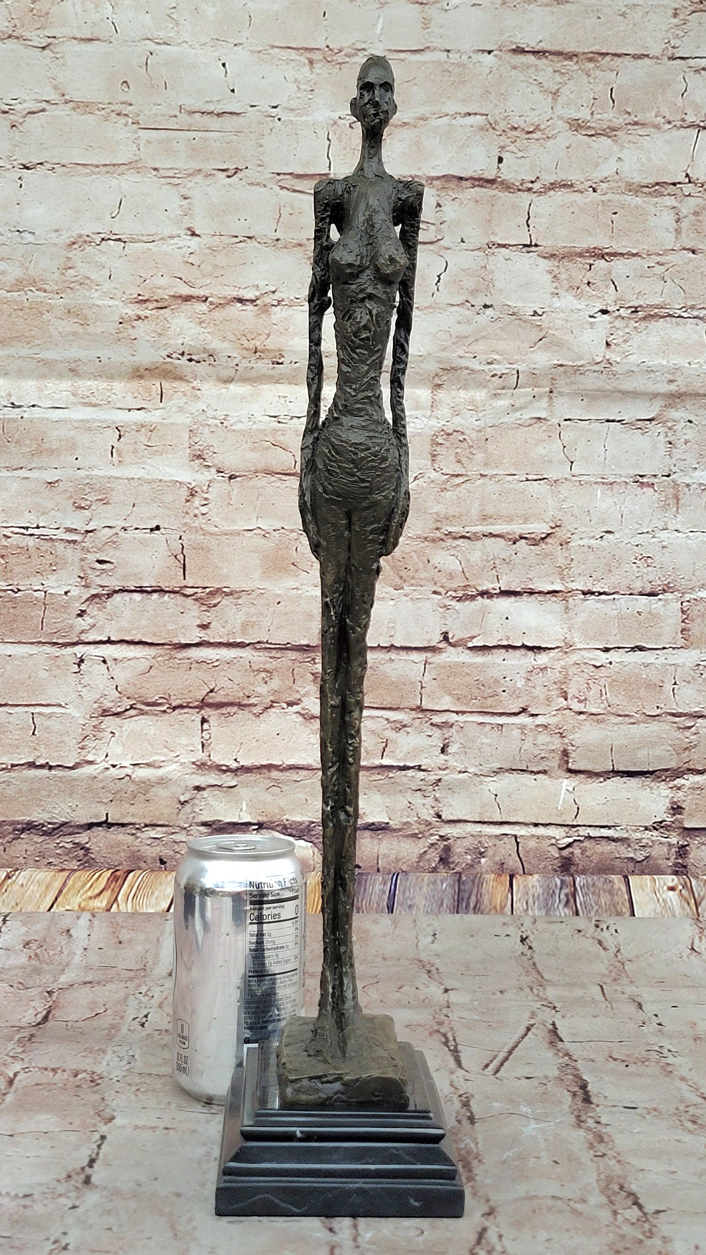 Woman of Venice by Alberto Giacometti - Bronze Sculpture on Marble