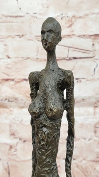 Woman of Venice by Alberto Giacometti - Bronze Sculpture on Marble