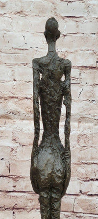 Woman of Venice by Alberto Giacometti - Bronze Sculpture on Marble