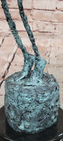 Abstract Modern Male Stick Genuine Bronze Sculpture