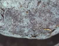 Abstract Modern Male Stick Genuine Bronze Sculpture