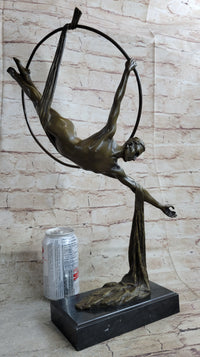 Cirque du Soleil Acrobat Bronze Sculpture Vitaleh Art