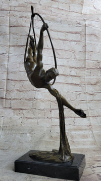 Cirque du Soleil Acrobat Bronze Sculpture Vitaleh Art