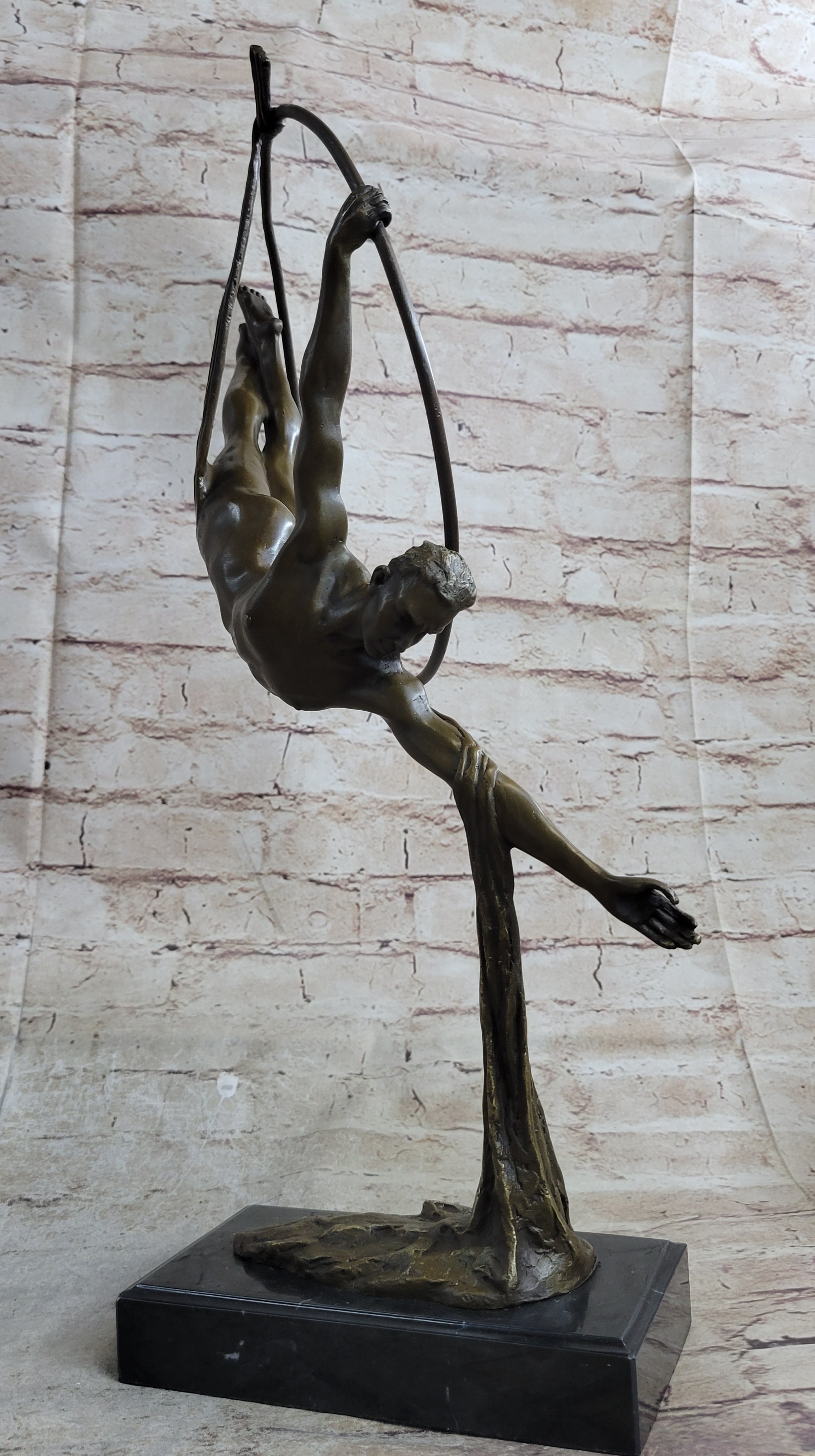 Cirque du Soleil Acrobat Bronze Sculpture Vitaleh Art