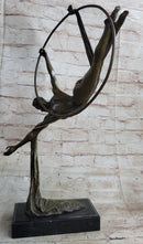 Cirque du Soleil Acrobat Bronze Sculpture Vitaleh Art