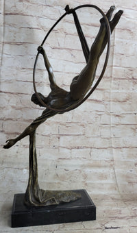 Cirque du Soleil Acrobat Bronze Sculpture Vitaleh Art