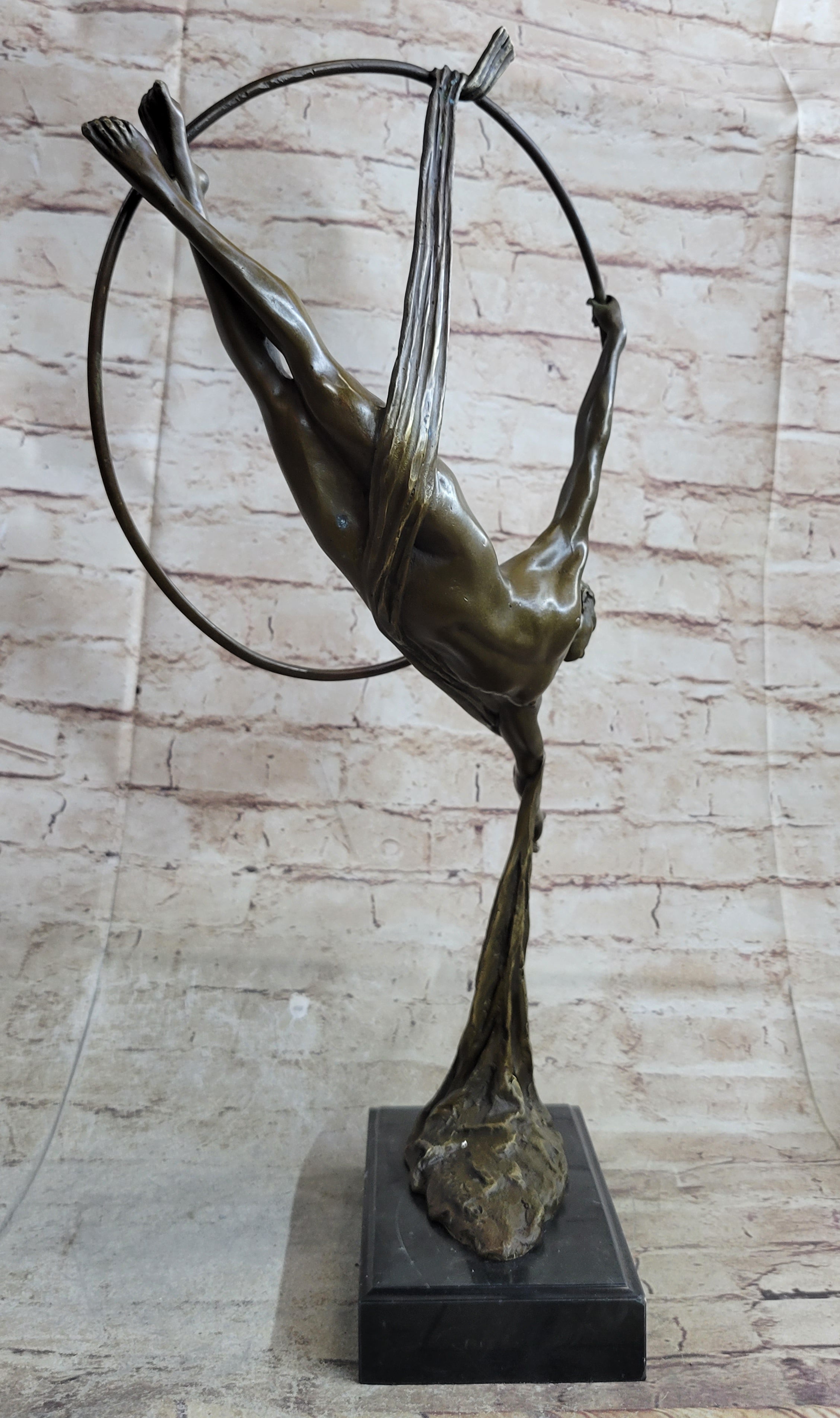 Cirque du Soleil Acrobat Bronze Sculpture Vitaleh Art