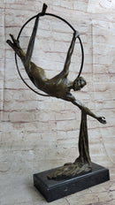 Cirque du Soleil Acrobat Bronze Sculpture Vitaleh Art