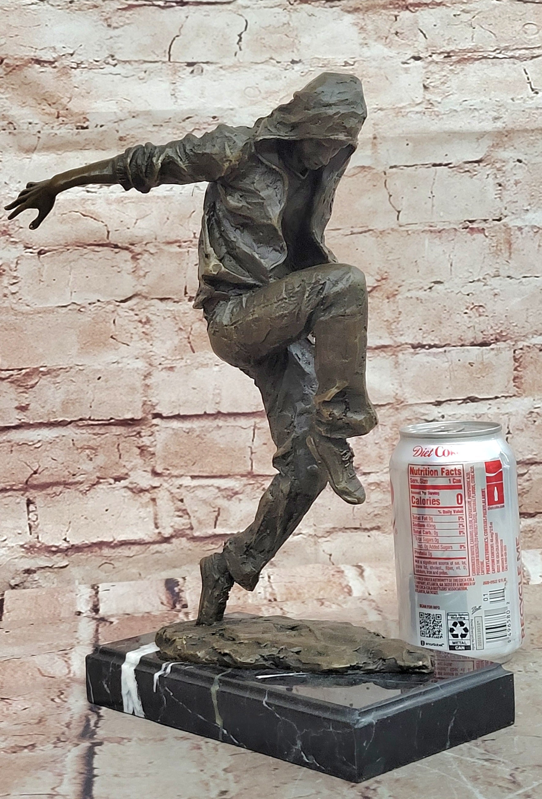 Bronze Table-Top Sculpture Break Dancer by Mavchi