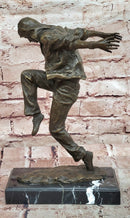 Bronze Table-Top Sculpture Break Dancer by Mavchi