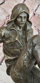 Bronze Table-Top Sculpture Break Dancer by Mavchi