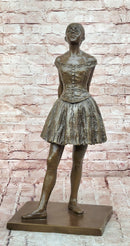 Little Fourteen-Year-Old Dancer Ballerina Ballet Contemporary Bronze Sculpture Degas