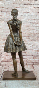 Little Fourteen-Year-Old Dancer Ballerina Ballet Contemporary Bronze Sculpture Degas