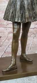 Little Fourteen-Year-Old Dancer Ballerina Ballet Contemporary Bronze Sculpture Degas