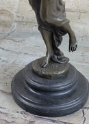 Bronze Art Nouveau Dancing Woman by Aldo Vitaleh