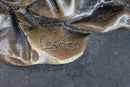 Sleeping Fairy Winged Angel Girl Bronze Sculpture 9.5" x 6.5"