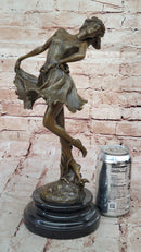 Bronze Art Nouveau Dancer by Cesaro