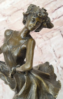Bronze Art Nouveau Dancer by Cesaro
