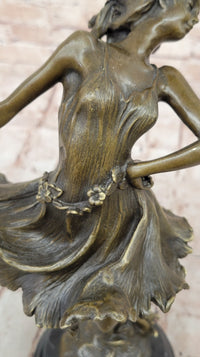 Bronze Art Nouveau Dancer by Cesaro