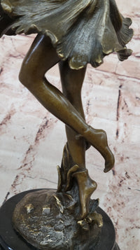 Bronze Art Nouveau Dancer by Cesaro