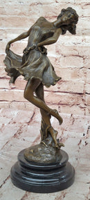 Bronze Art Nouveau Dancer by Cesaro