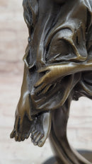 Sleeping Floating Fairy Bronze Sculpture 16" x 7"