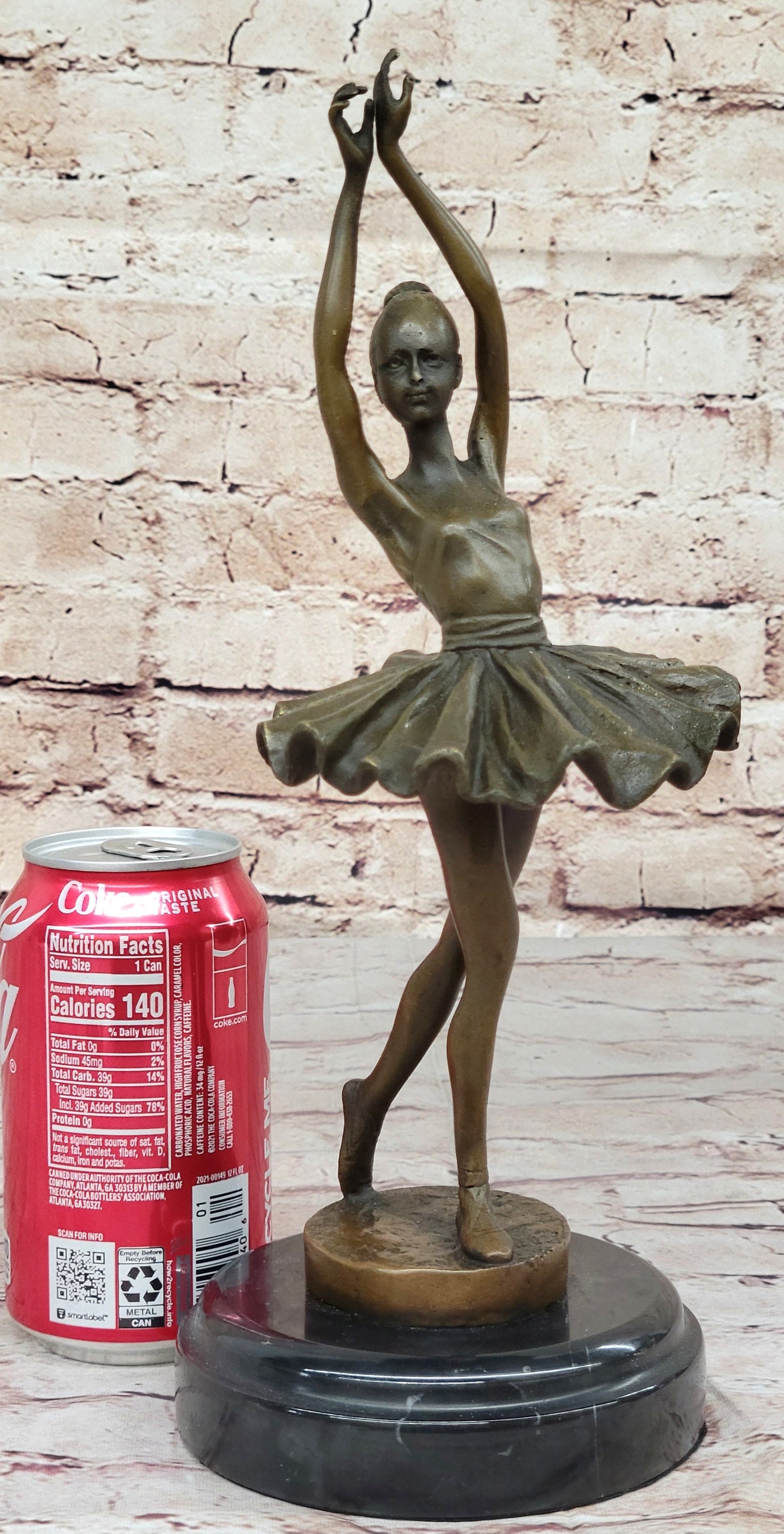 Hot Cast Bronze Prima Ballerina Dancer by Milo