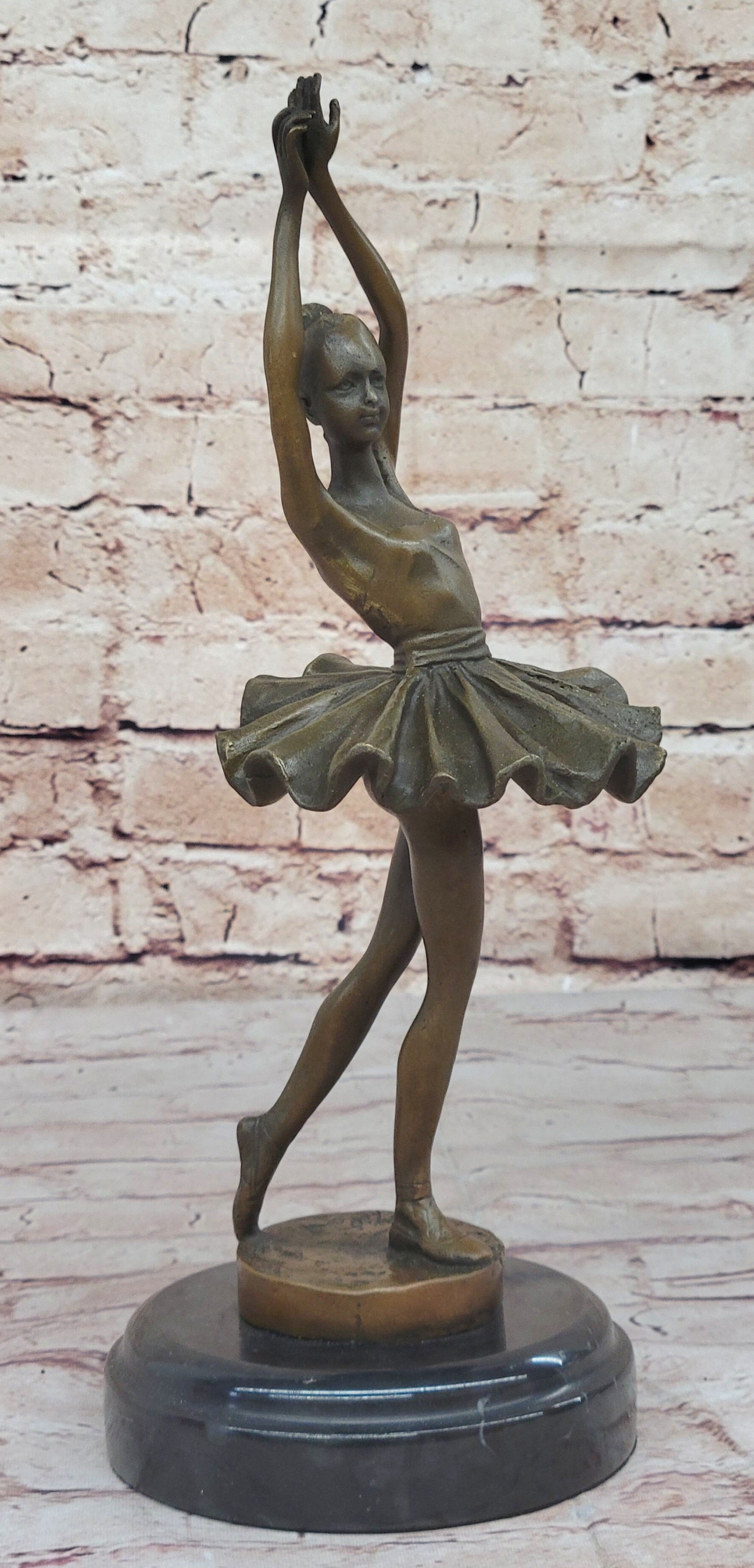 Hot Cast Bronze Prima Ballerina Dancer by Milo