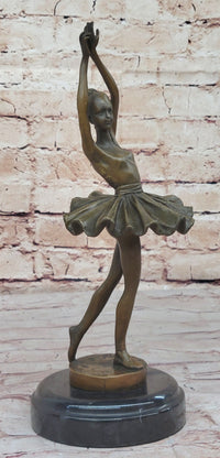 Hot Cast Bronze Prima Ballerina Dancer by Milo