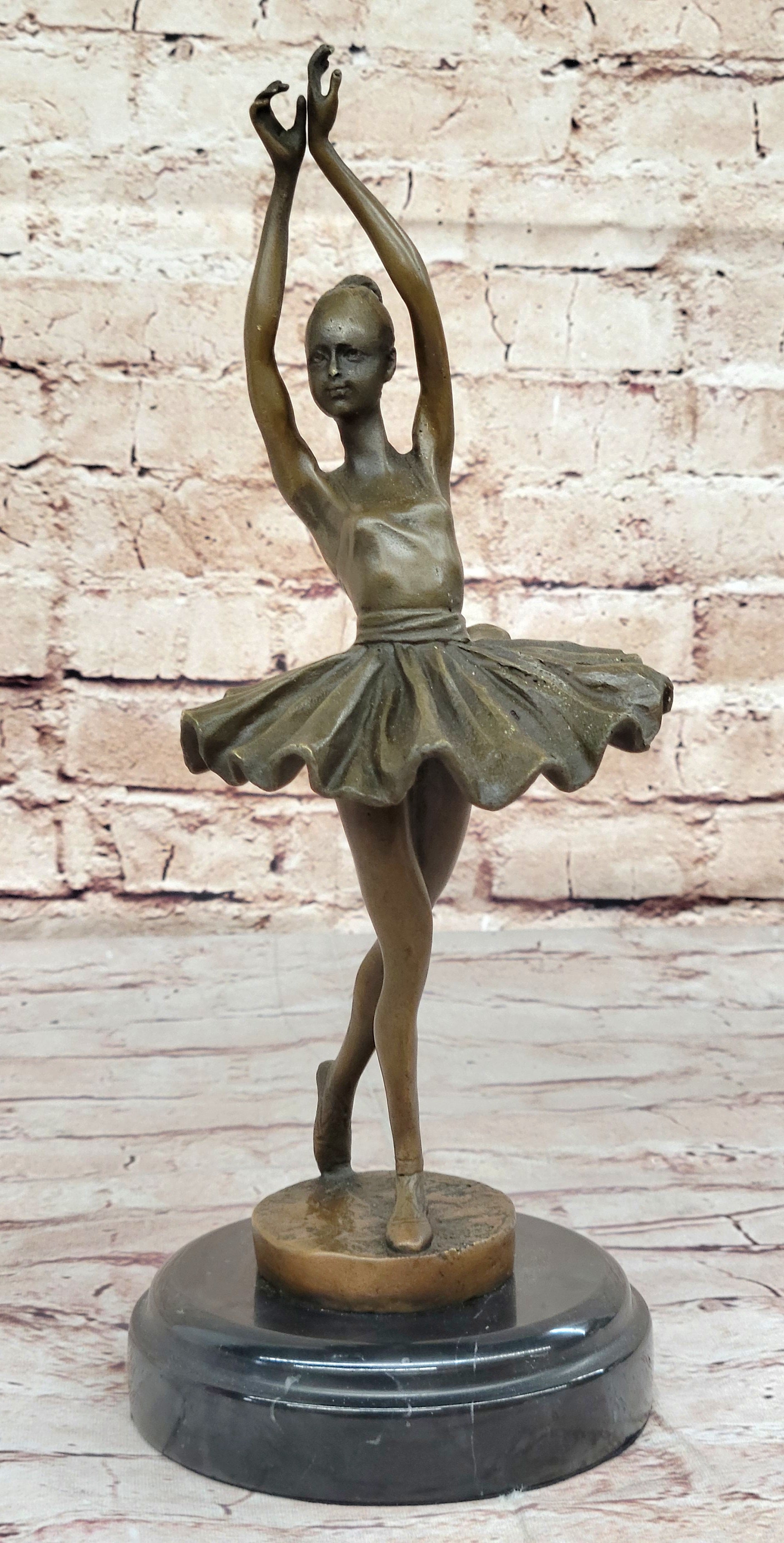 Hot Cast Bronze Prima Ballerina Dancer by Milo