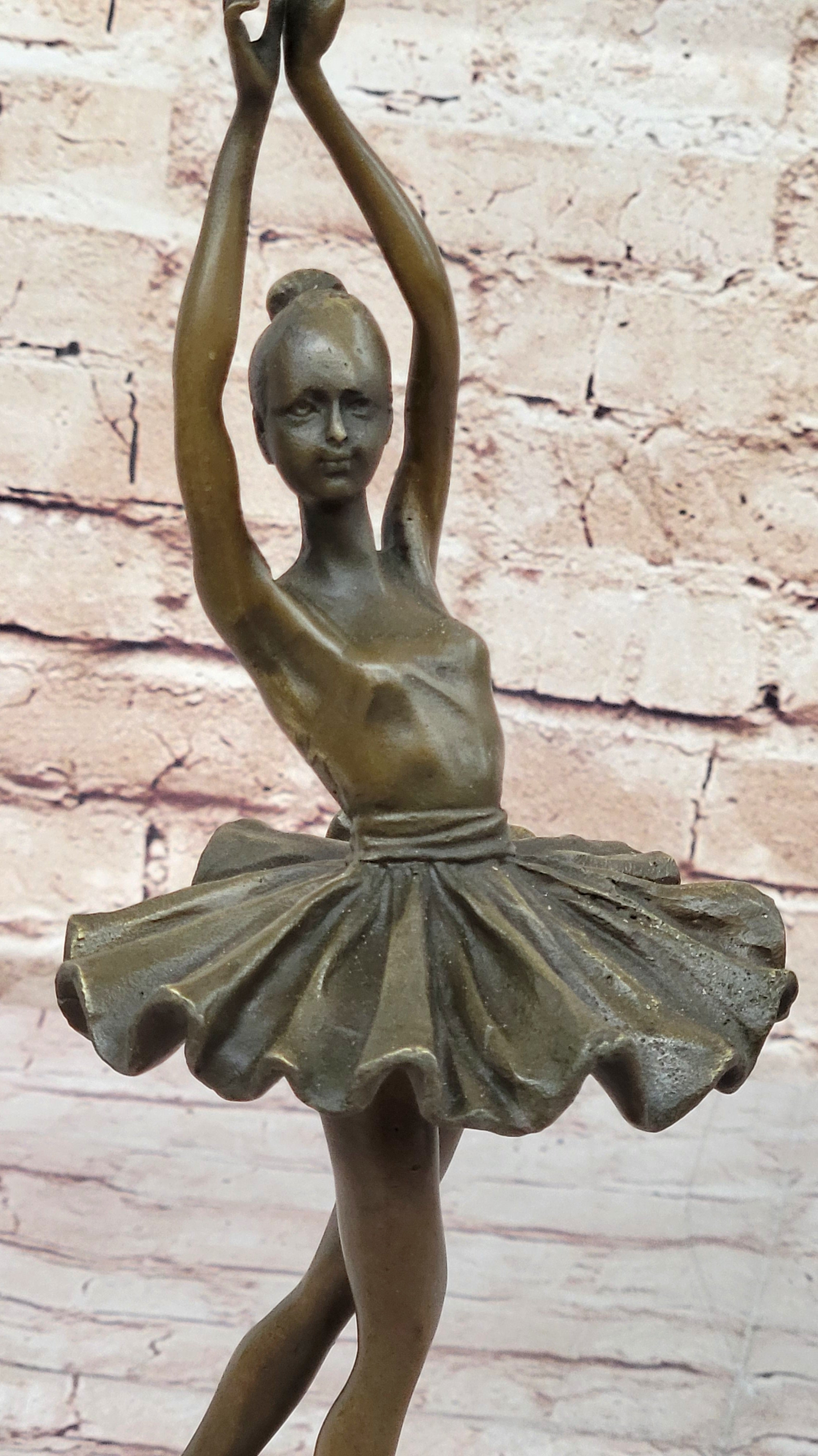 Hot Cast Bronze Prima Ballerina Dancer by Milo