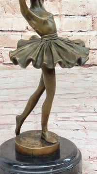 Hot Cast Bronze Prima Ballerina Dancer by Milo