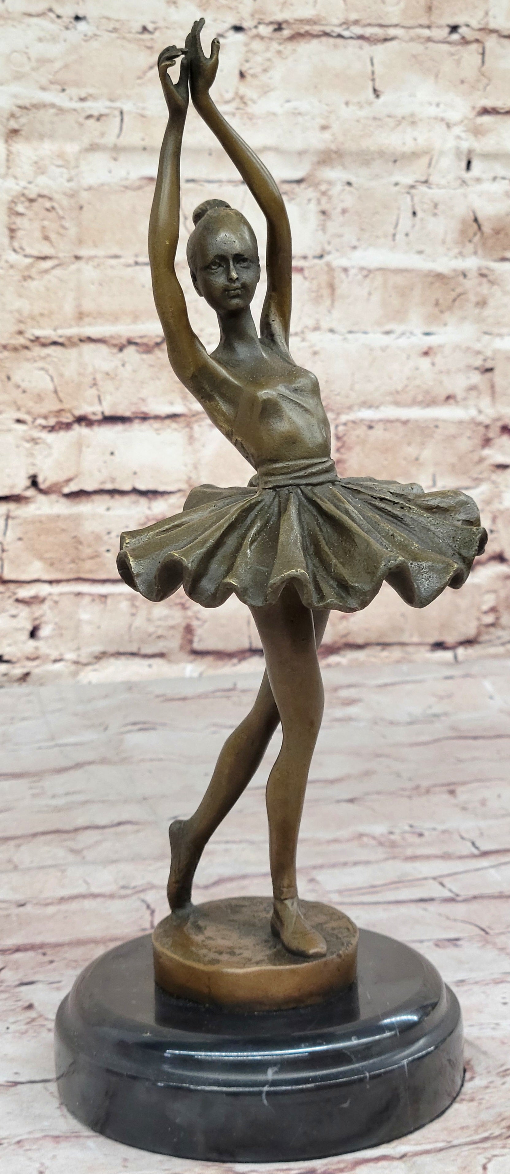 Hot Cast Bronze Prima Ballerina Dancer by Milo