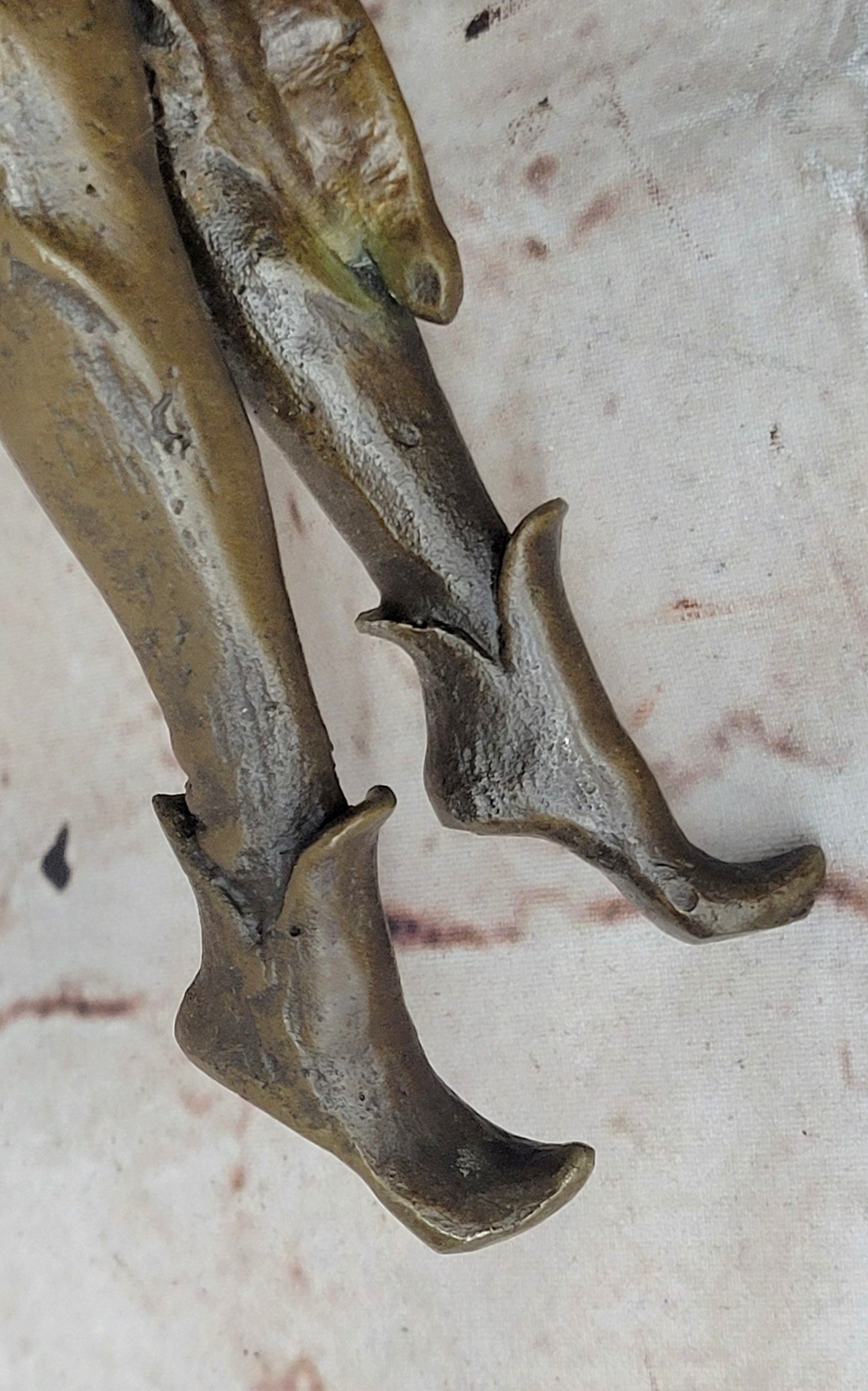 Flying Fairy Bronze Sculpture – Whimsical Winged Figure