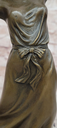 Luxurious Bronze Sculpture Female Archer Diana the Huntress Figurine Statue