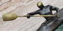 Canoeing Trophy Bronze Sculpture by Mario Nick on Green Marble Base