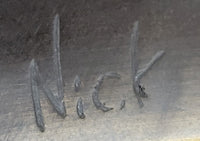 Bronze Metal Hockey Player Trophy on Marble Base