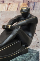 Rowing Crew Boat Canoe Kayak Water Sports Bronze Trophy