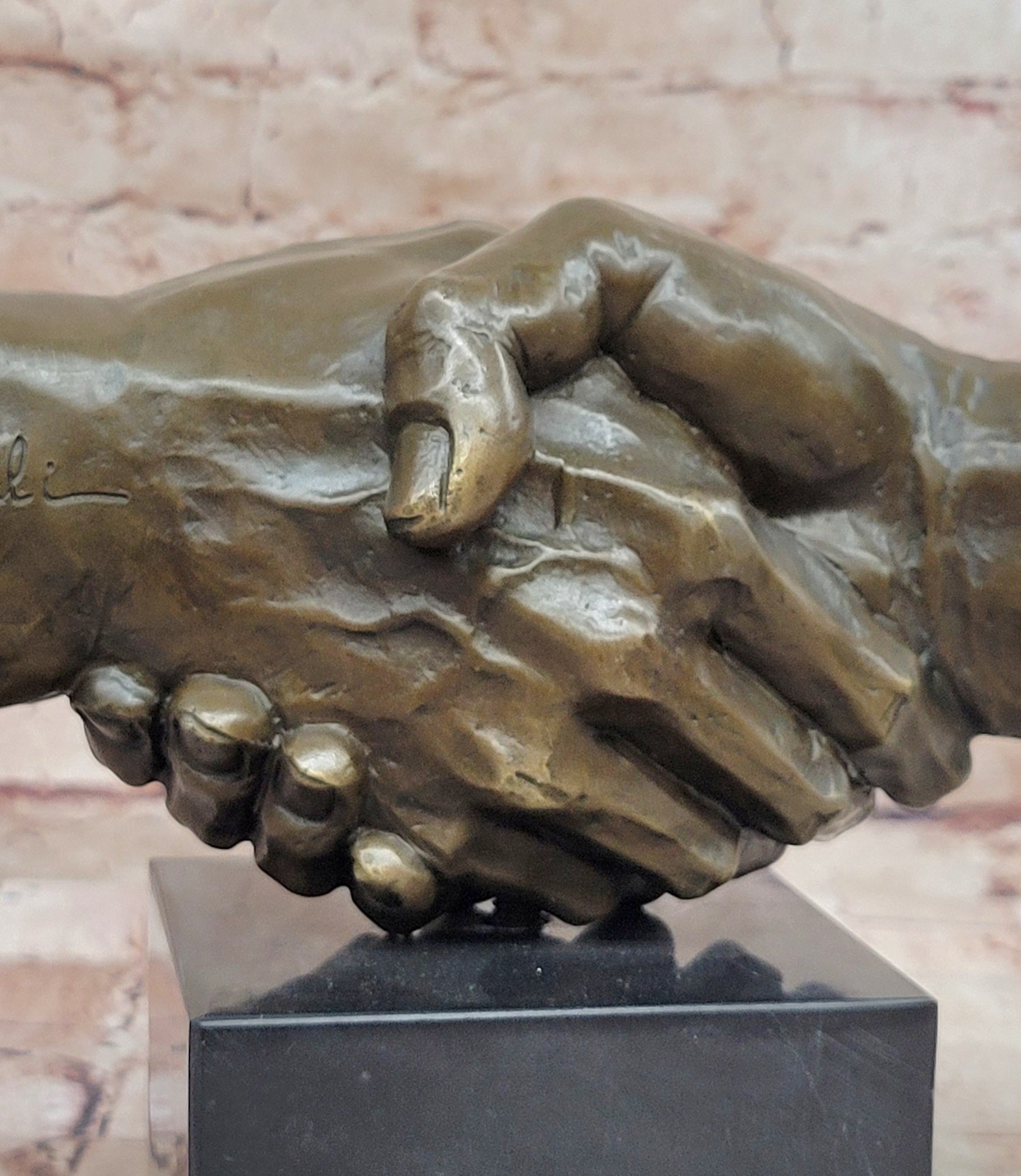After Salvador Dalí, Friendship Genuine Bronze Sculpture