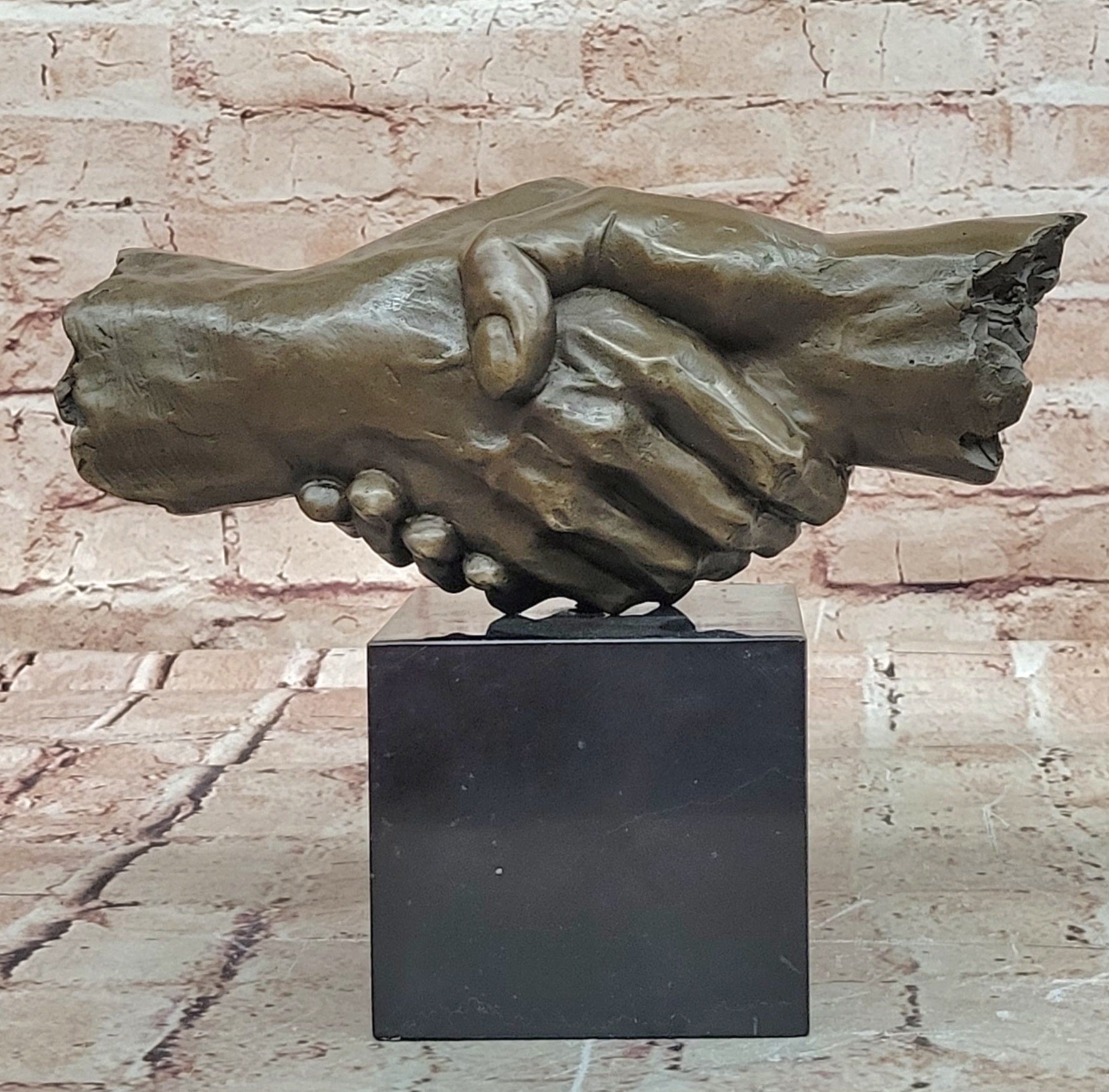 After Salvador Dalí, Friendship Genuine Bronze Sculpture