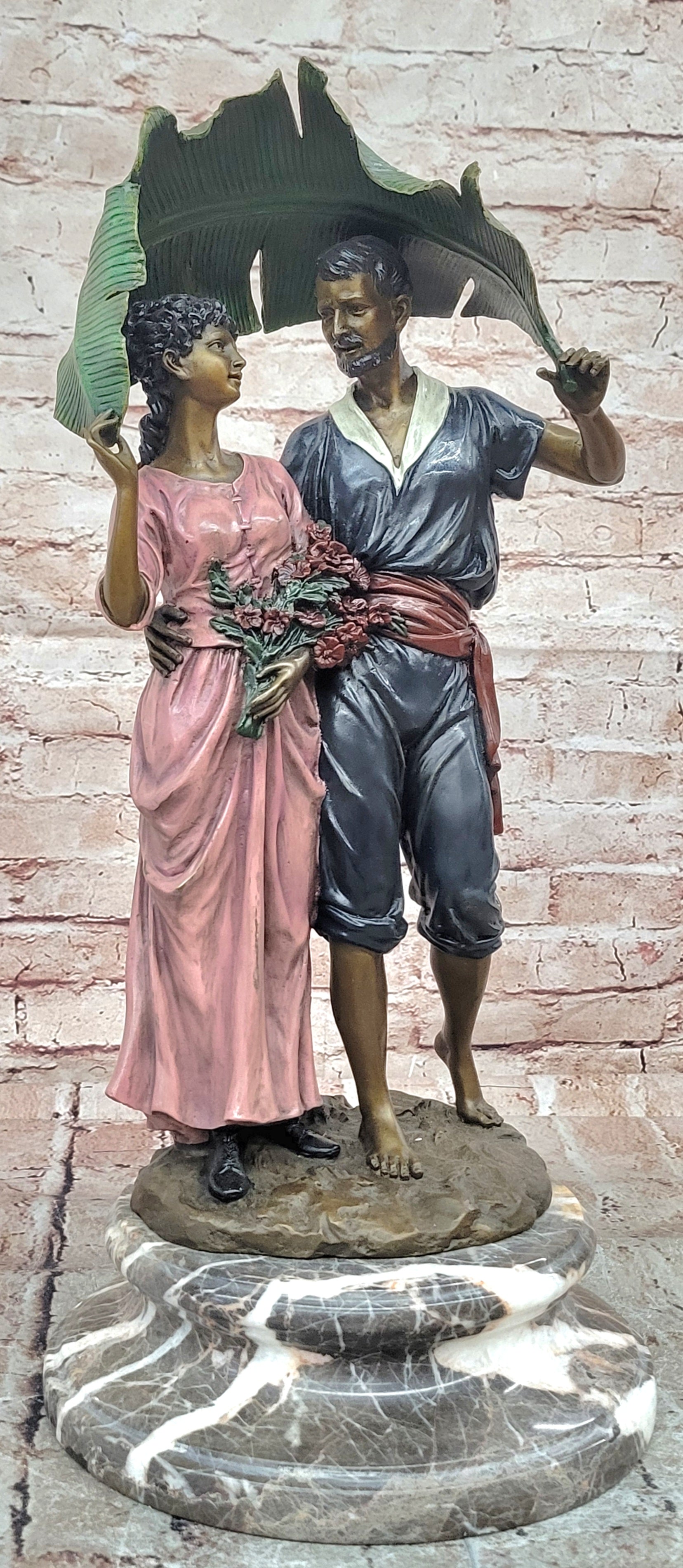 Classic Character from a French Novel Signed C. Belleuse Bronze Sculpture Statue