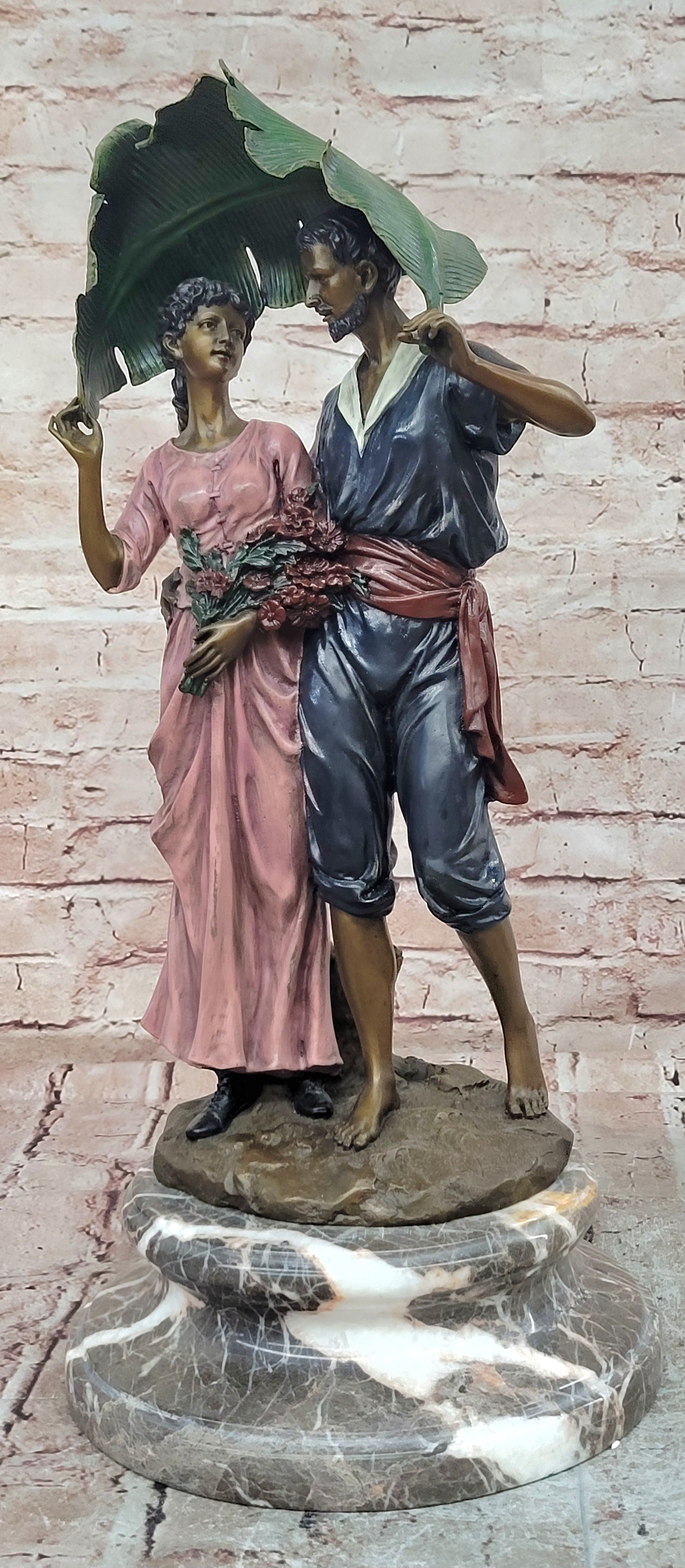 Classic Character from a French Novel Signed C. Belleuse Bronze Sculpture Statue