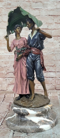 Classic Character from a French Novel Signed C. Belleuse Bronze Sculpture Statue