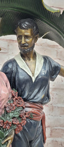Classic Character from a French Novel Signed C. Belleuse Bronze Sculpture Statue