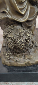 Mother-Son Bronze Statues and Figurine Female Artwork Metal Sculpture Home Decor